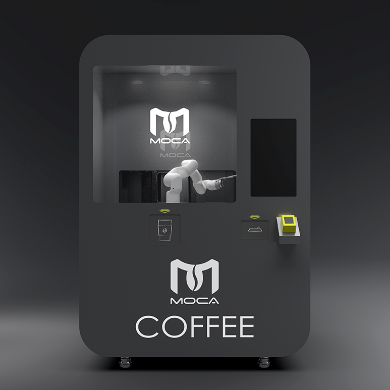 Commercial Automatic Manipulator Coffee Robot Kiosk